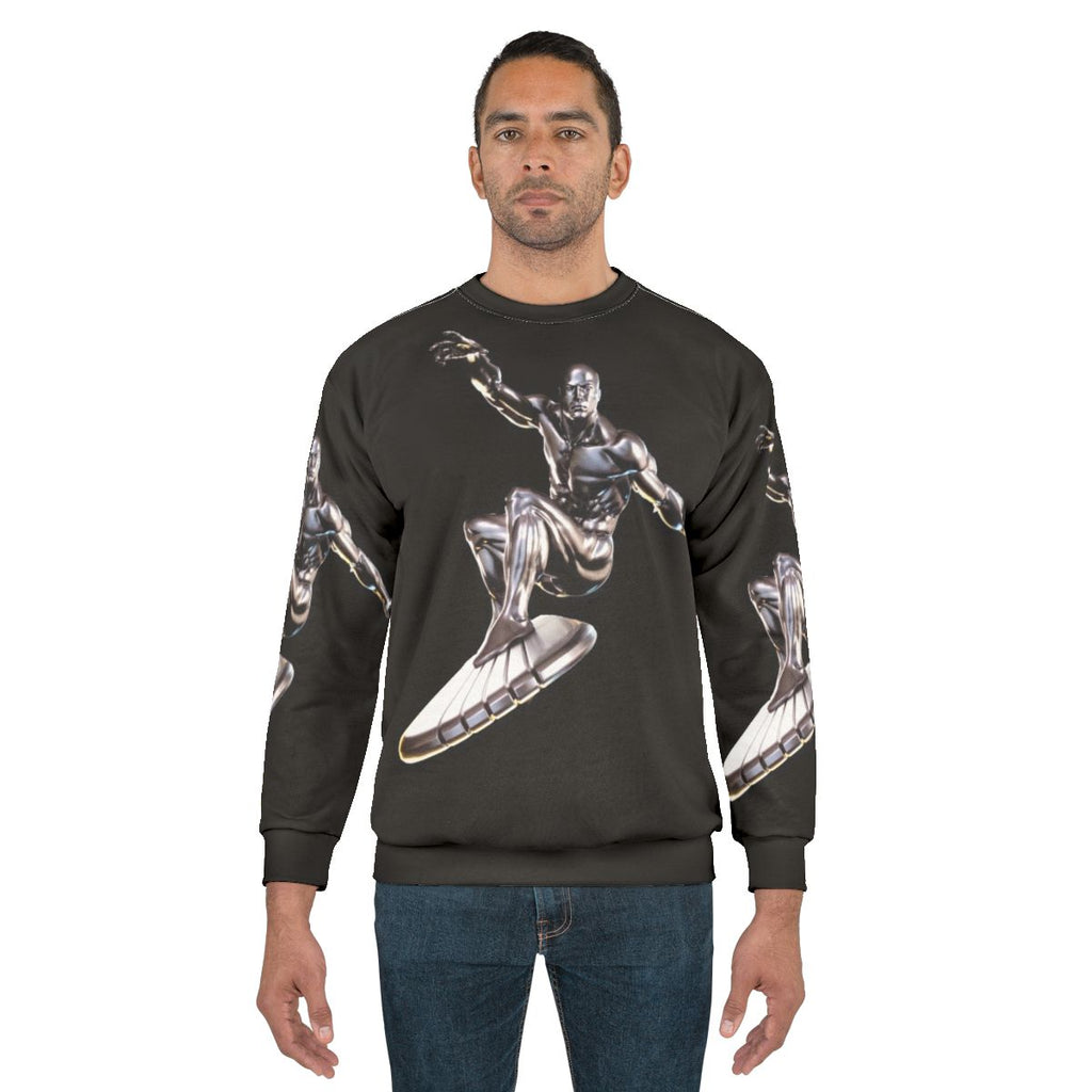 Silver Surfer Herald Of Galactus Comic Book Superhero Sweatshirt