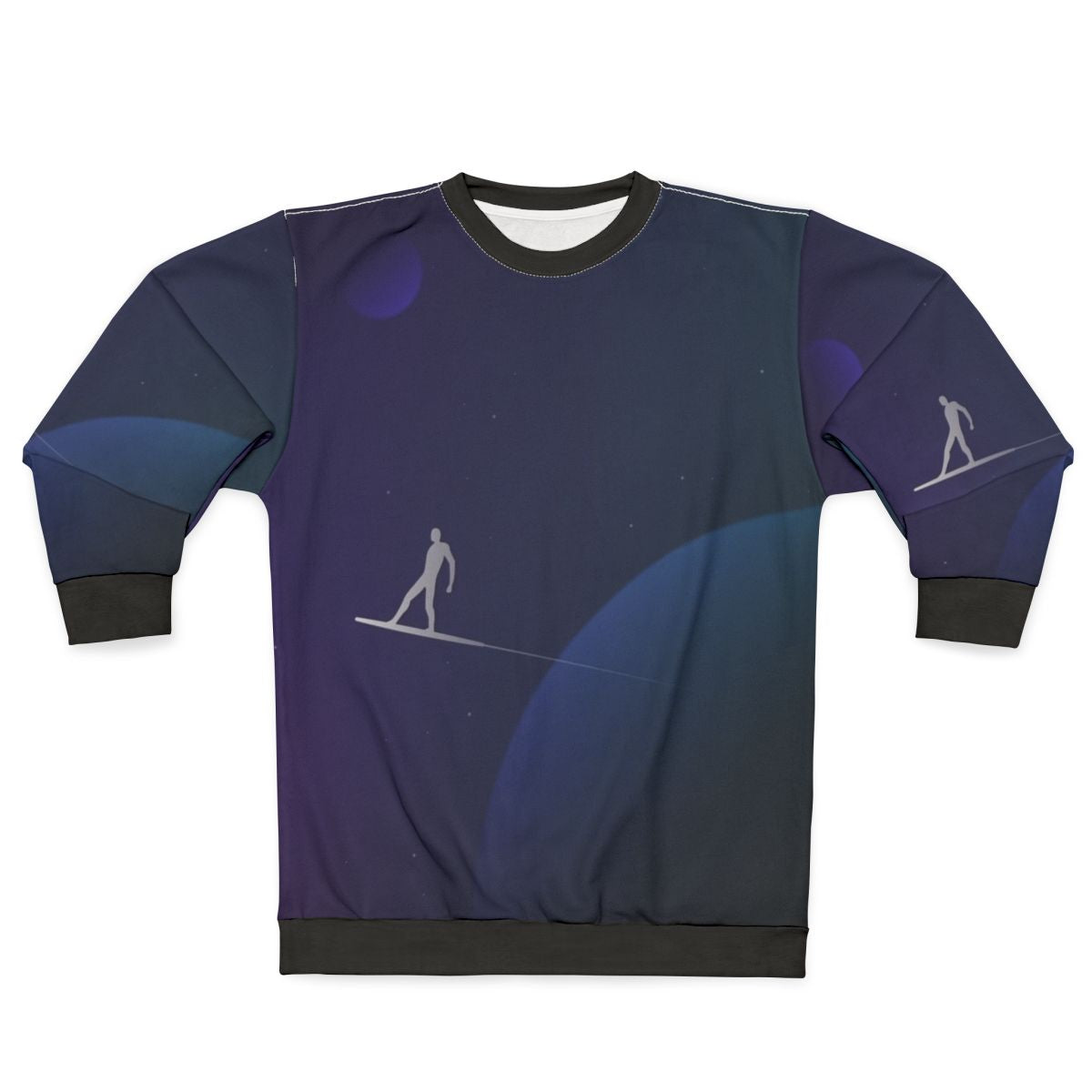Silver Surfer minimal comic book art sweatshirt