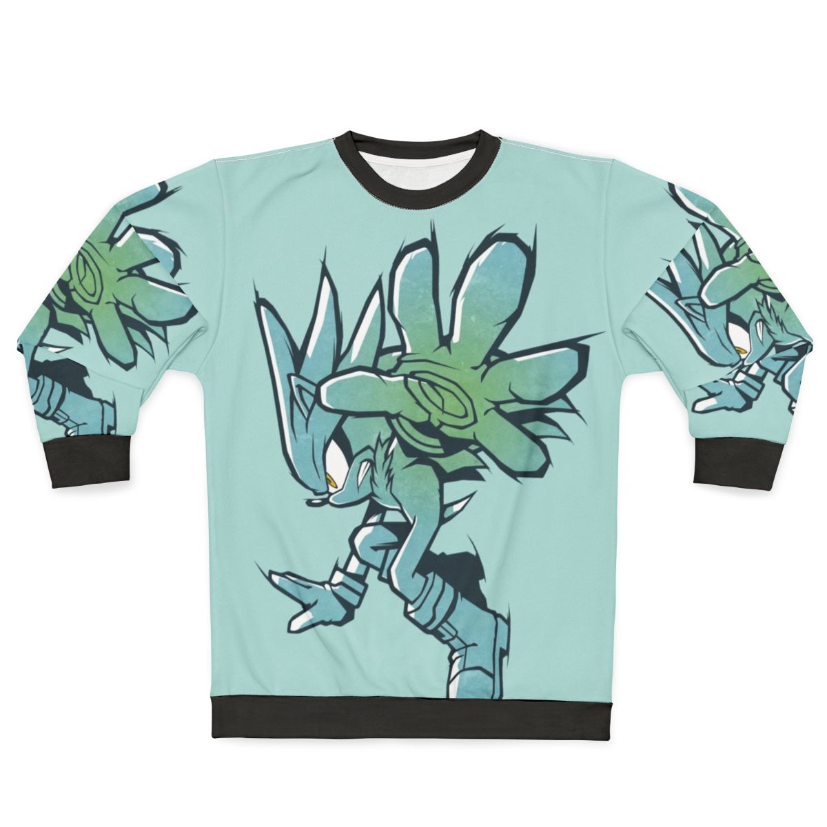 Silver Sonic the Hedgehog Sweatshirt