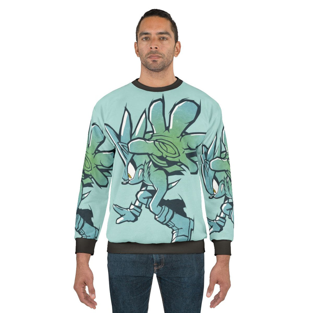 Silver Sonic the Hedgehog Sweatshirt