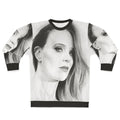 Simone Simons realistic pencil portrait sweatshirt