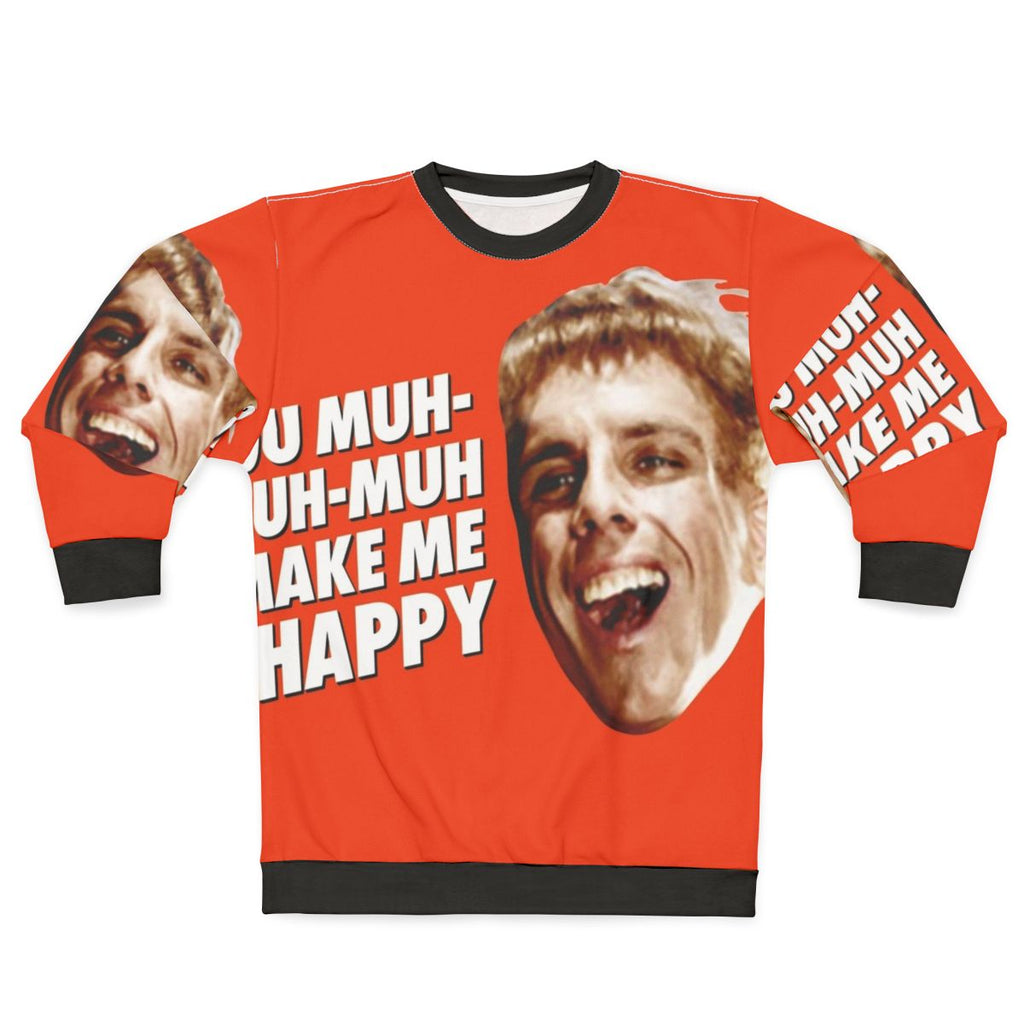 Simple Jack Zoolander Tropic Thunder Sweatshirt with Happy Meme