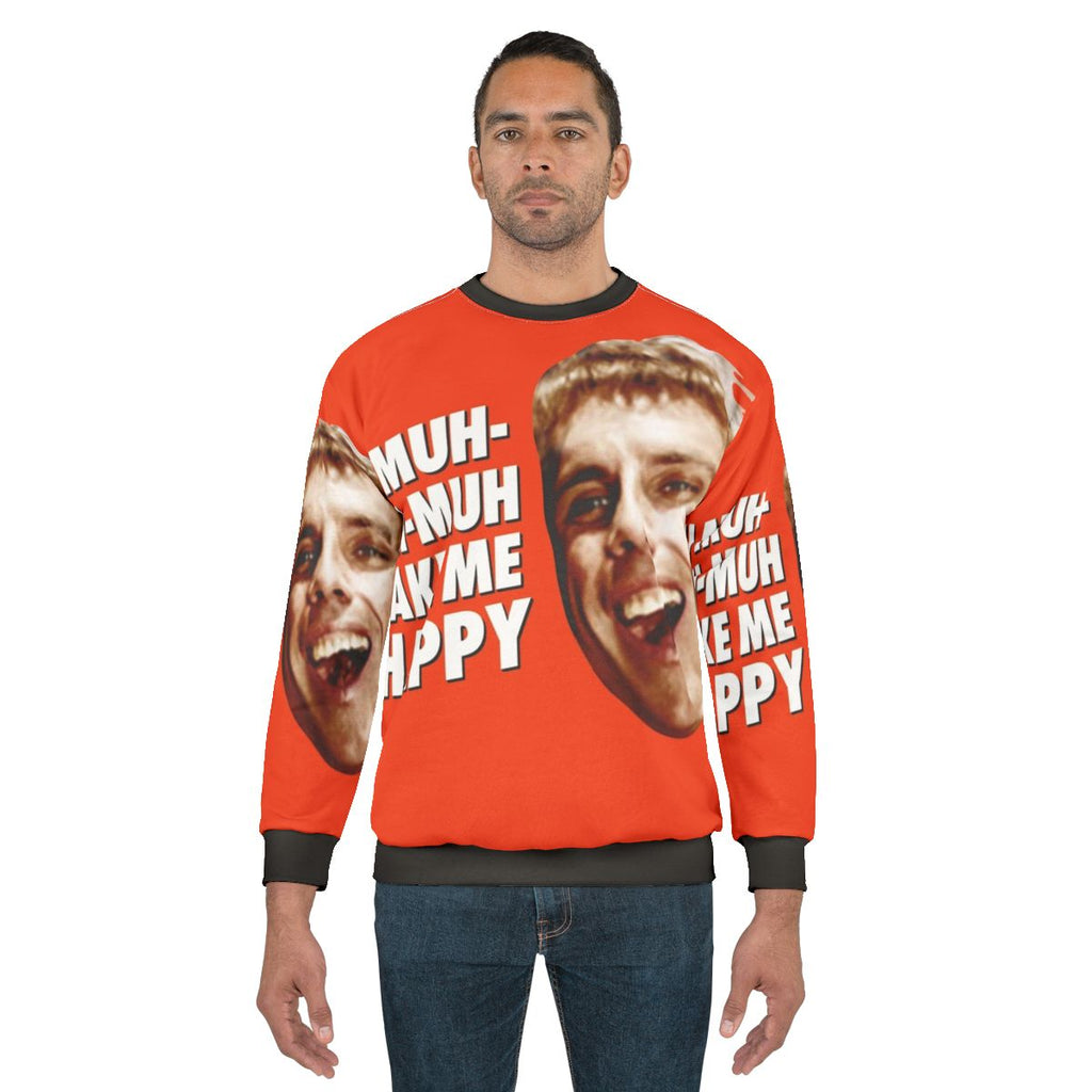 Simple Jack Zoolander Tropic Thunder Sweatshirt with Happy Meme