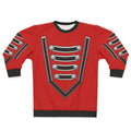 Marching band sweatshirt with simple uniform pattern design