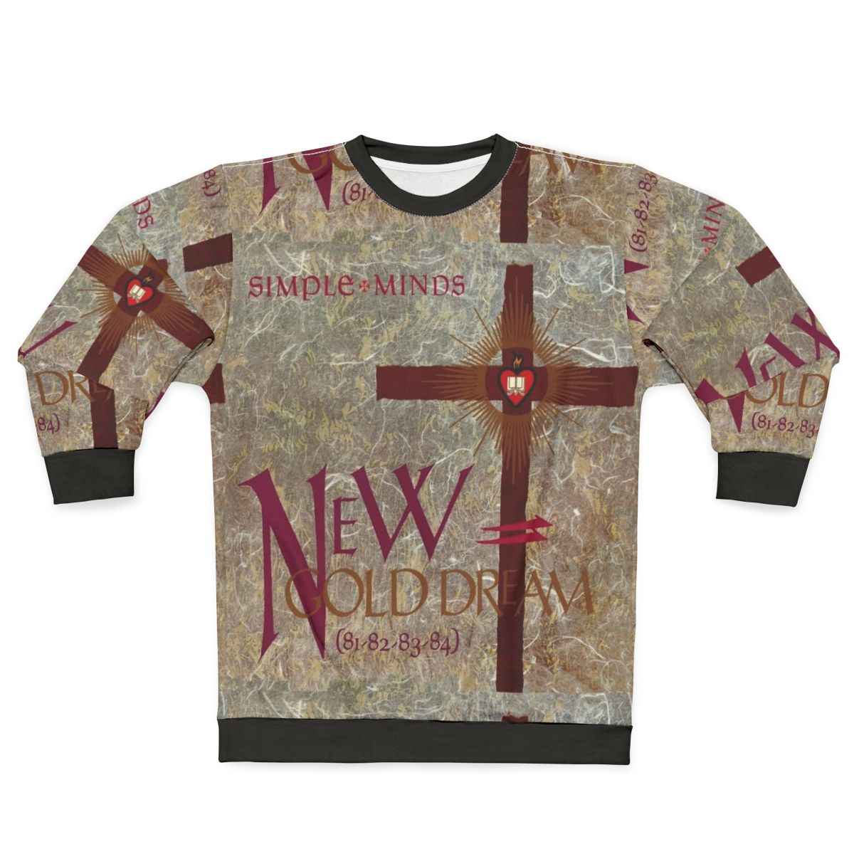 Simple Minds 'New Gold Dream' 80s Album Sweatshirt