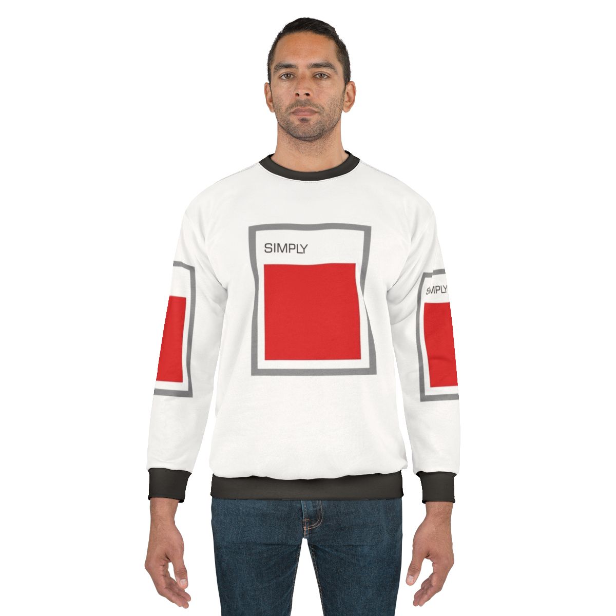 Simply Red Sweatshirt featuring the iconic British band's logo