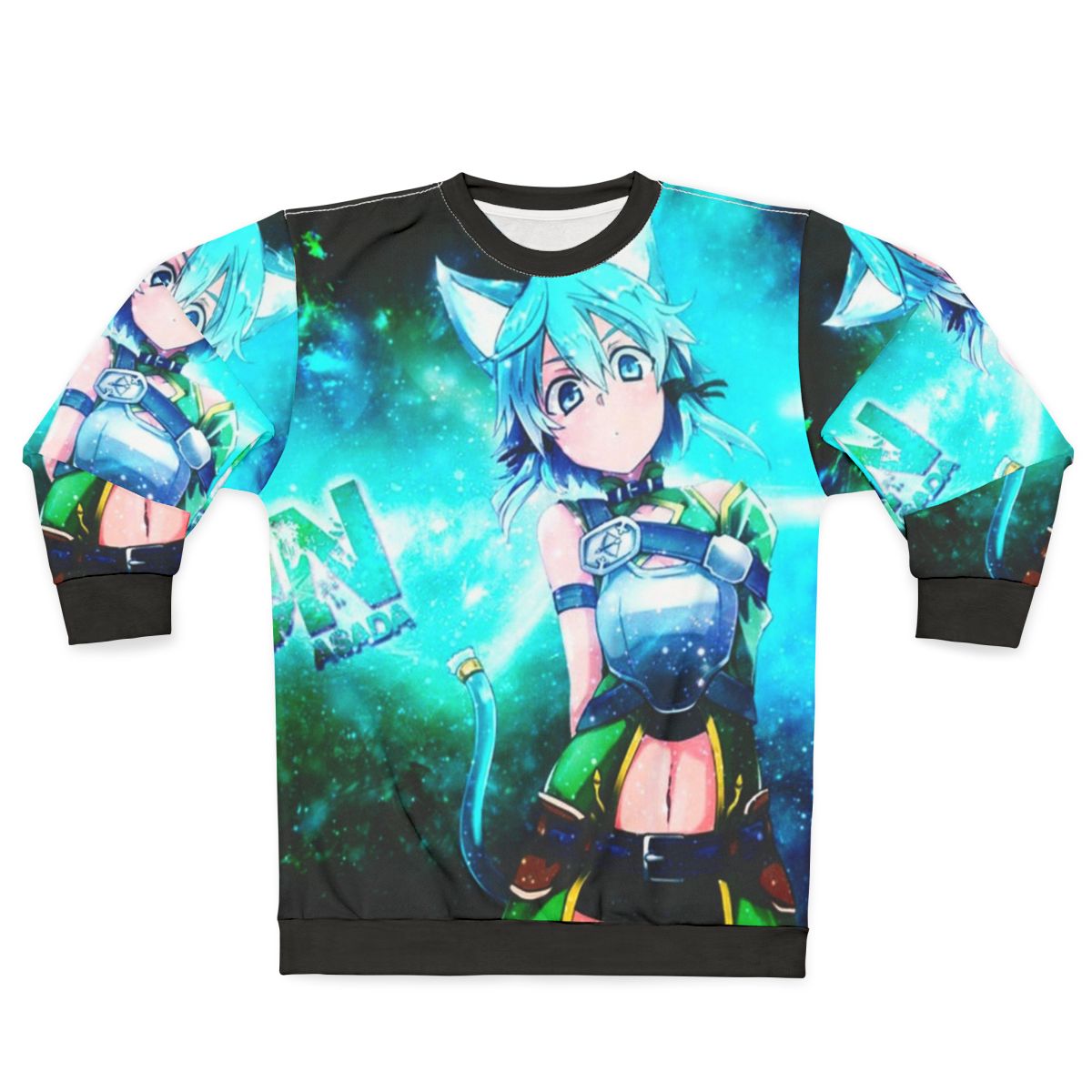 Sinon Cat Anime Sweatshirt