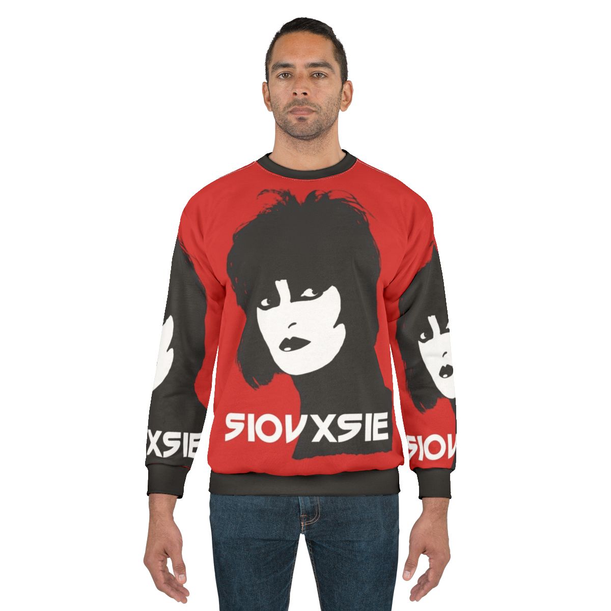 Siouxsie Gothic Post Punk Sweatshirt with Siouxsie Sioux Graphic