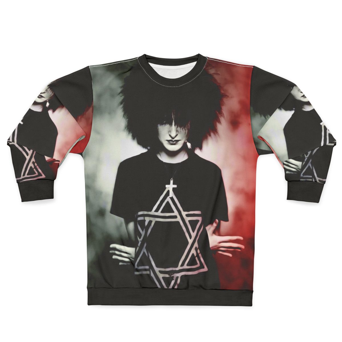 Siouxsie Sioux Sweatshirt featuring the iconic goth-punk band
