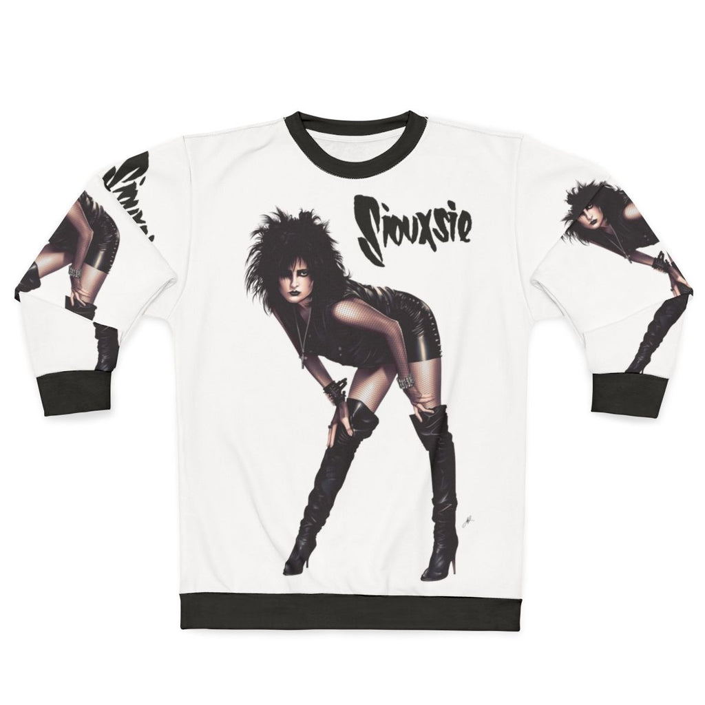 Siouxsie Sweatshirt - Iconic 80s Gothic Music Apparel