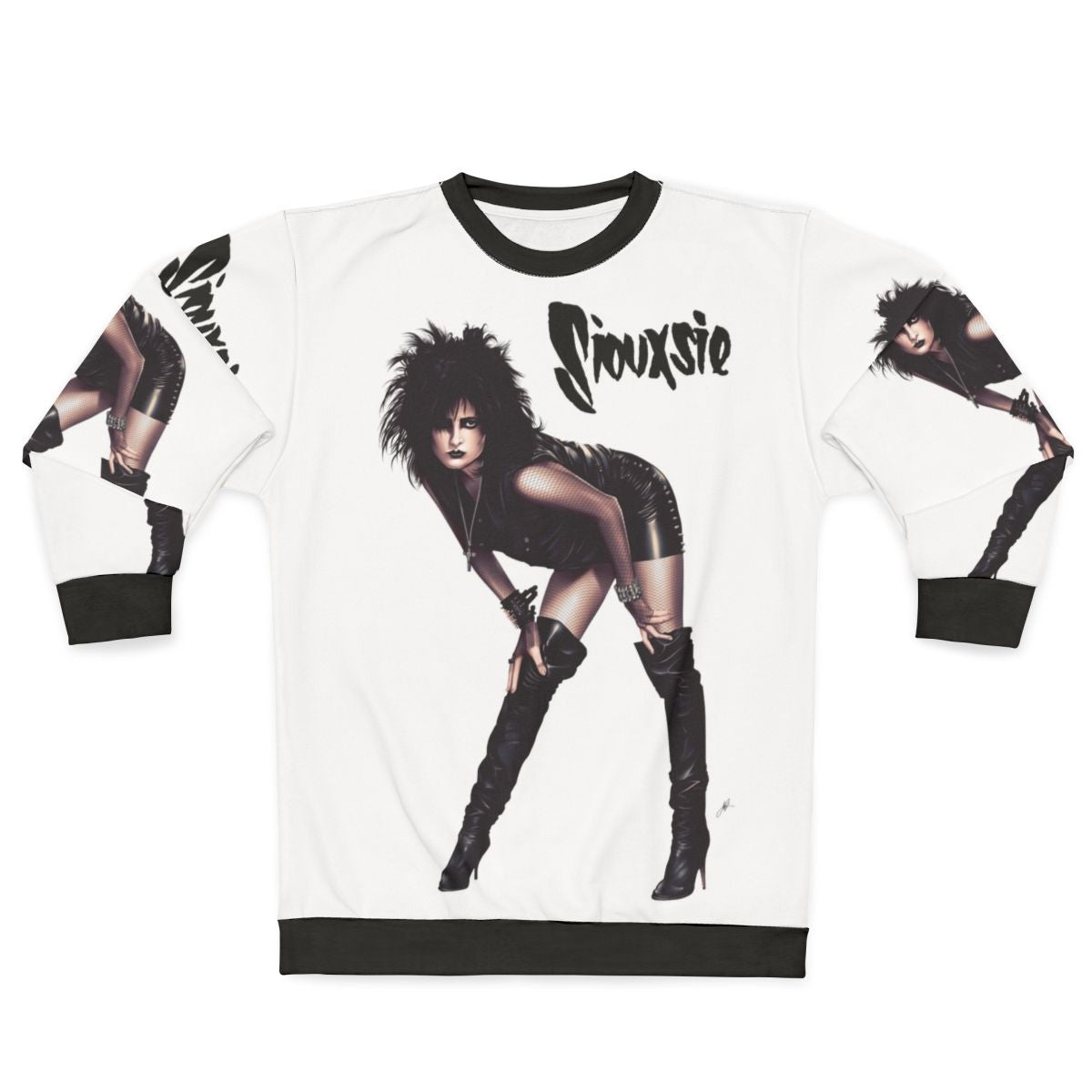 Siouxsie Sweatshirt - Iconic 80s Gothic Music Apparel