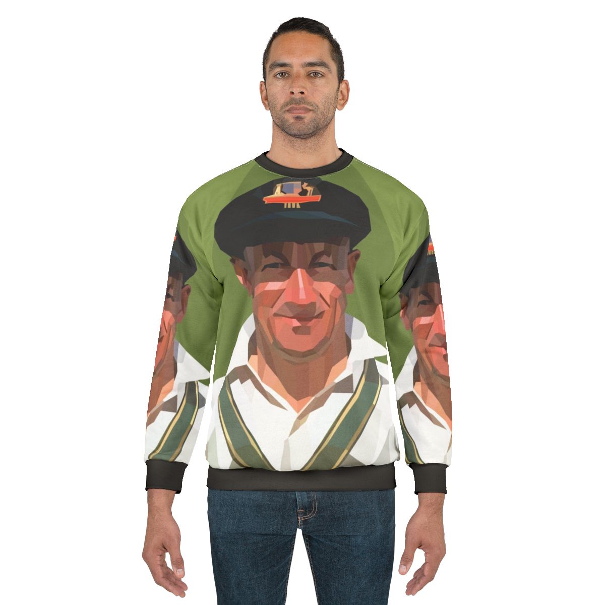 Sir Don Bradman - Australia's Legendary Cricket Batsman Sweatshirt