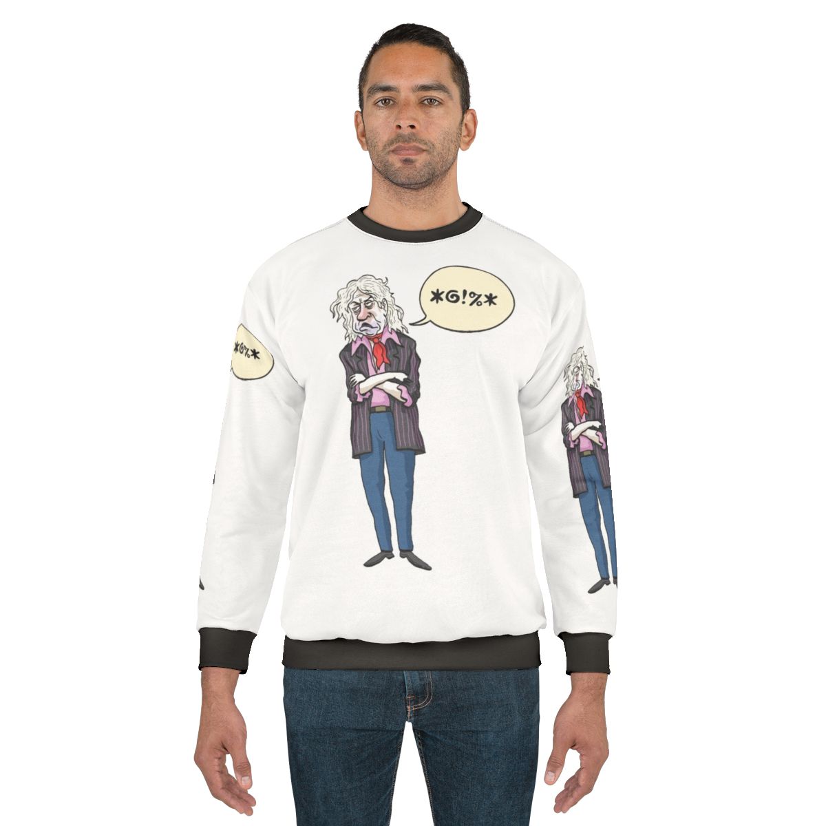 Sir Gob Beldof Sweatshirt - Boomtown Rats Band Merchandise