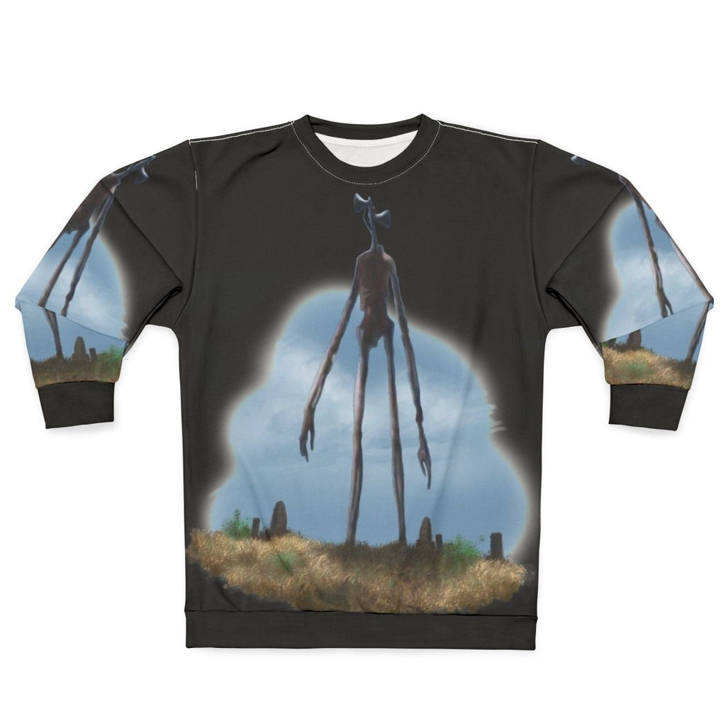 Sirenhead Sweatshirt - Creepy and Spooky Paranormal Creature Design