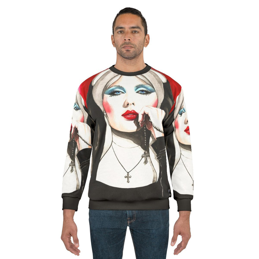 Debbie Harry "Sister" Watercolor Sweatshirt