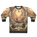Sistine Chapel ceiling sweatshirt featuring Michelangelo's renaissance art