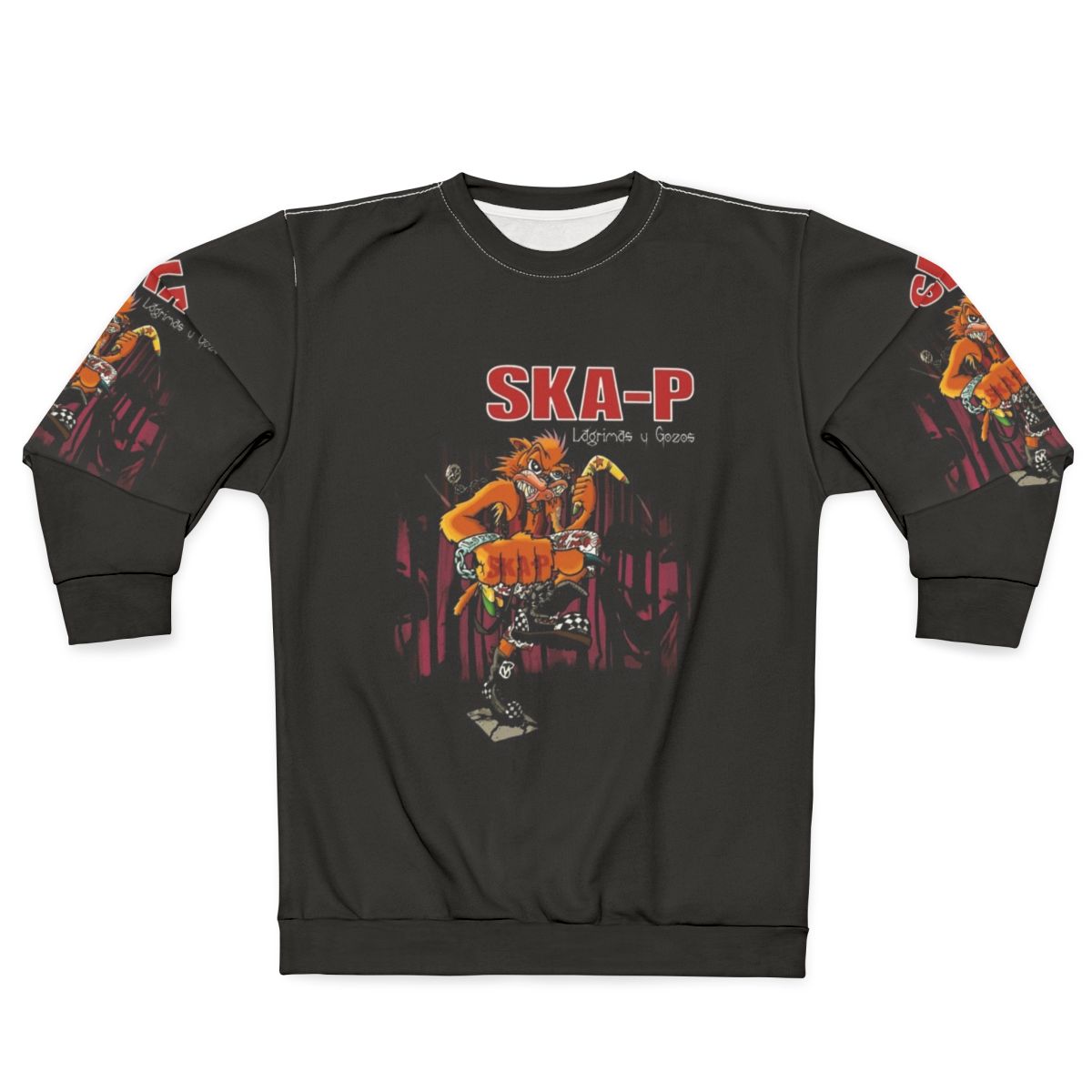 Ska P Lagrimas Y Gozos Ska Band Punk Rock Sweatshirt