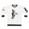 Ska-inspired sweatshirt with trumpet and music notes