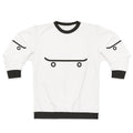 Skateboard Sweatshirt Featuring Skateboarding Graphic