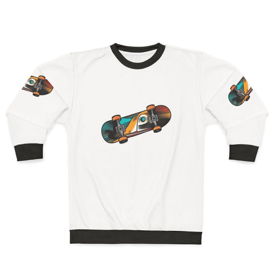 Skateboard sweatshirt with cool design