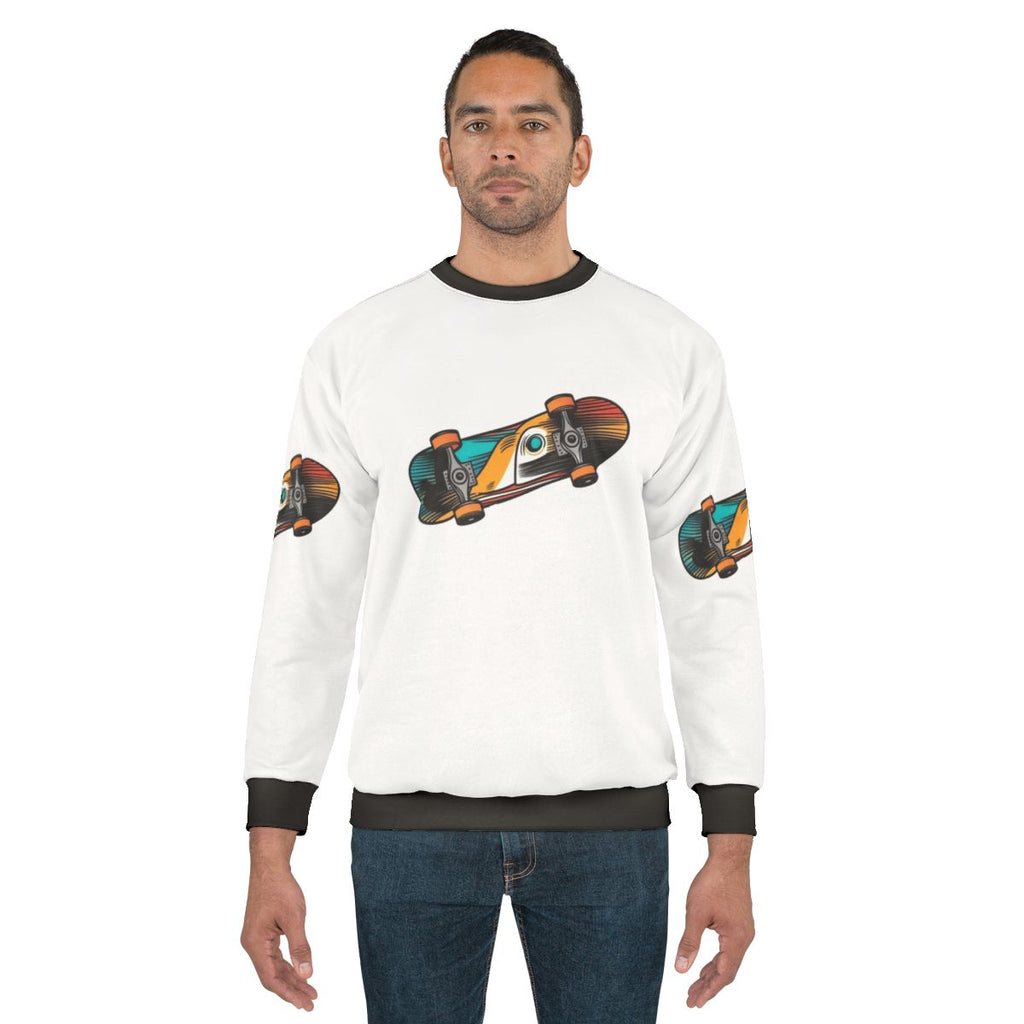 Skateboard sweatshirt with cool design