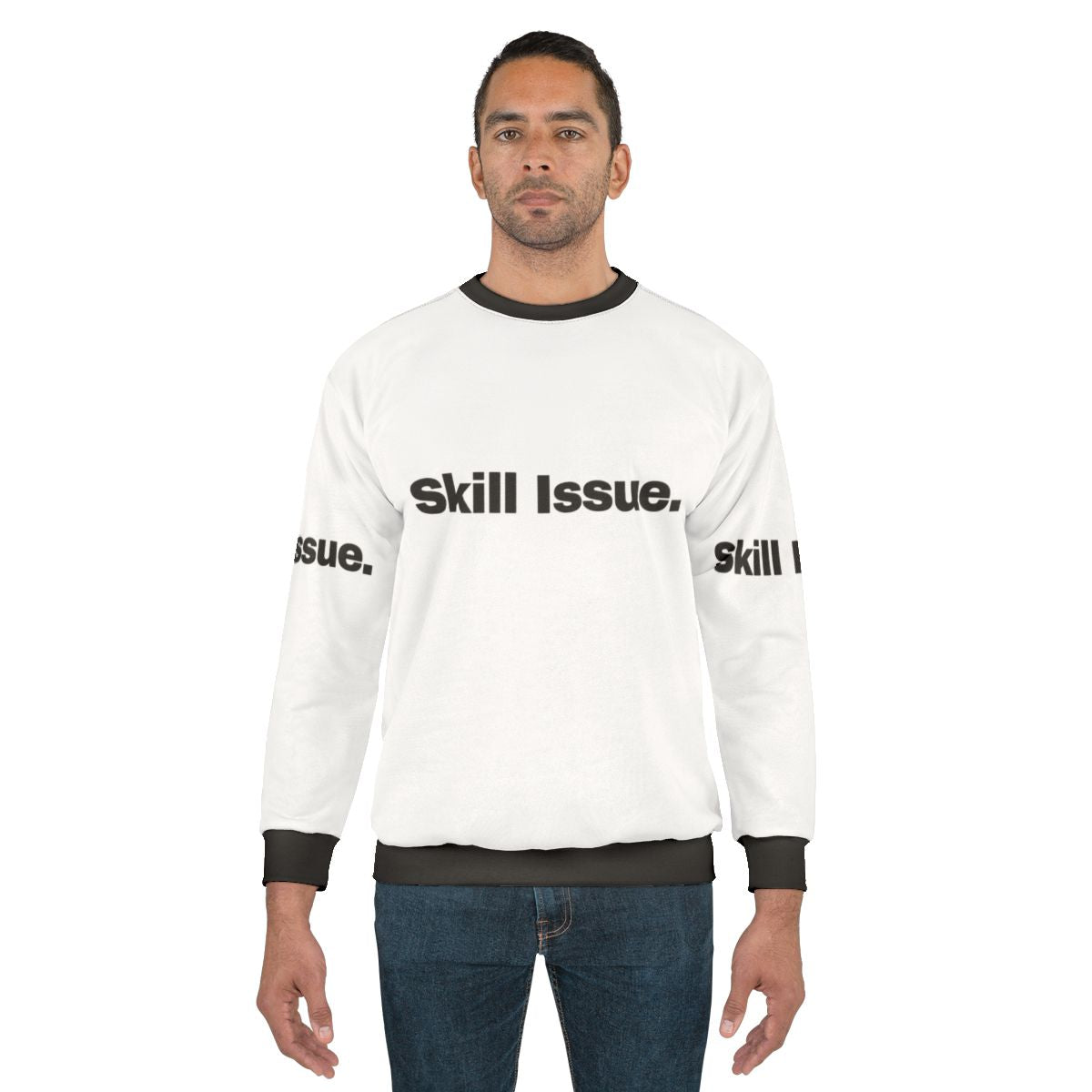 "Skill Issue Gaming Sweatshirt for Gamers and Video Game Enthusiasts"