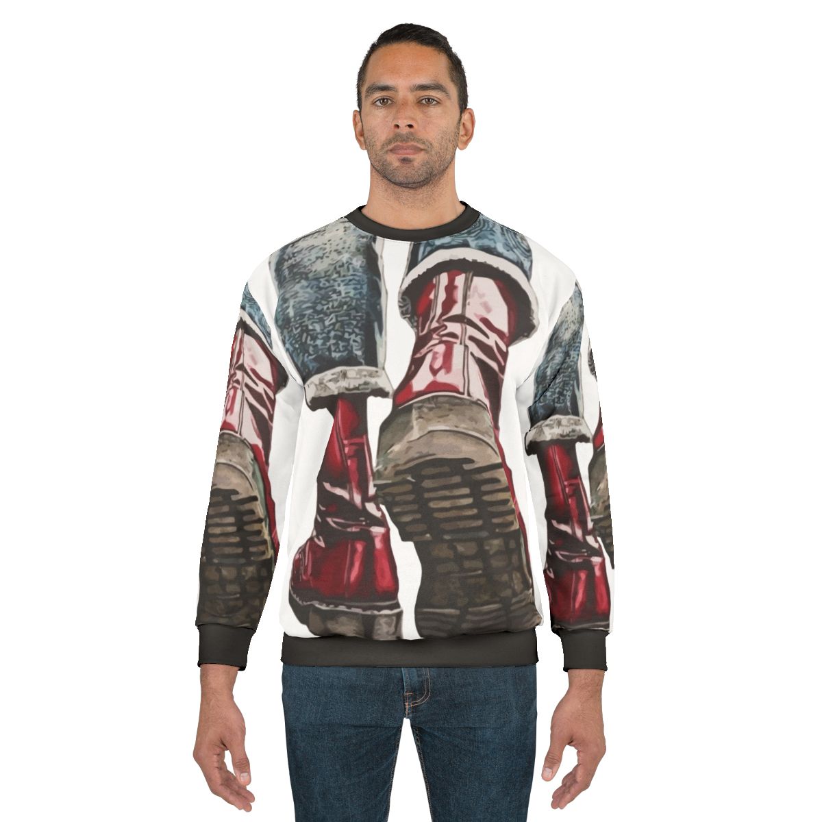Vintage Skinhead Boots Sweatshirt