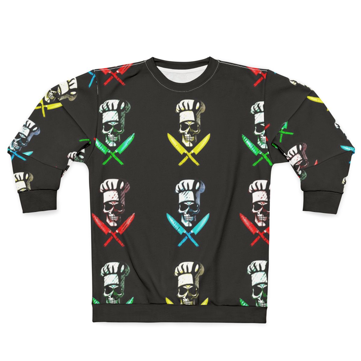 Skull Chef Cooking Sweatshirt