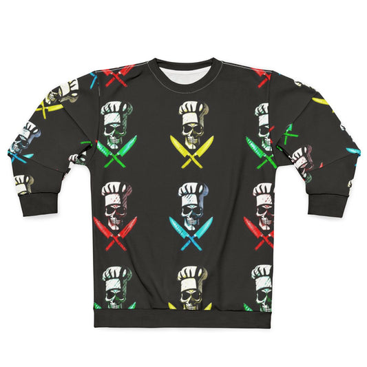 Skull Chef Cooking Sweatshirt
