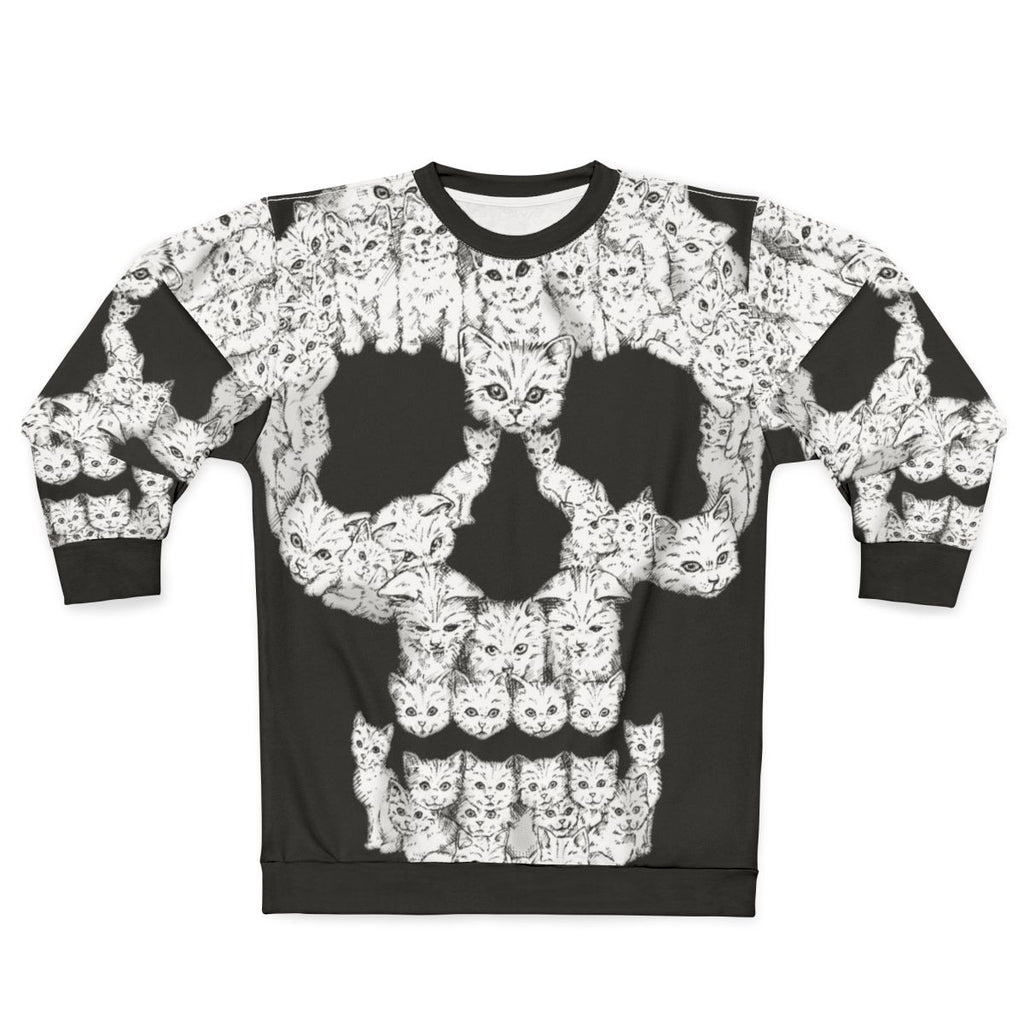 Tough and Edgy Skulls Sweatshirt