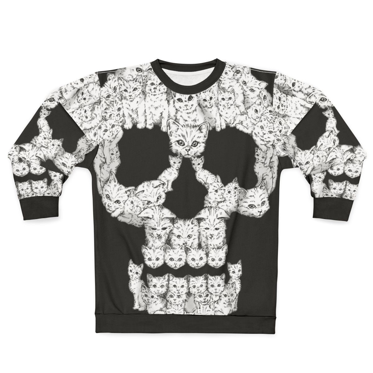 Tough and Edgy Skulls Sweatshirt