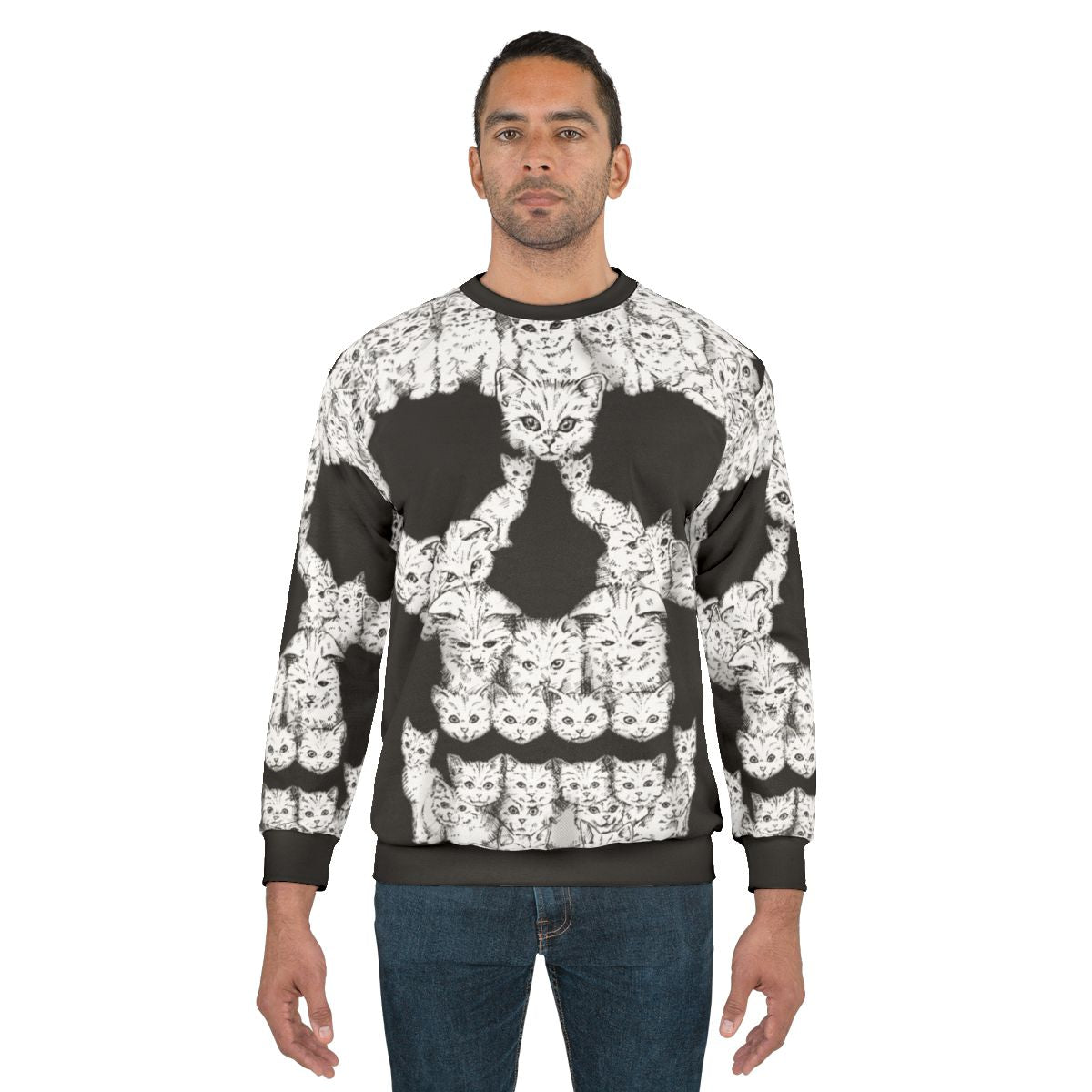 Tough and Edgy Skulls Sweatshirt