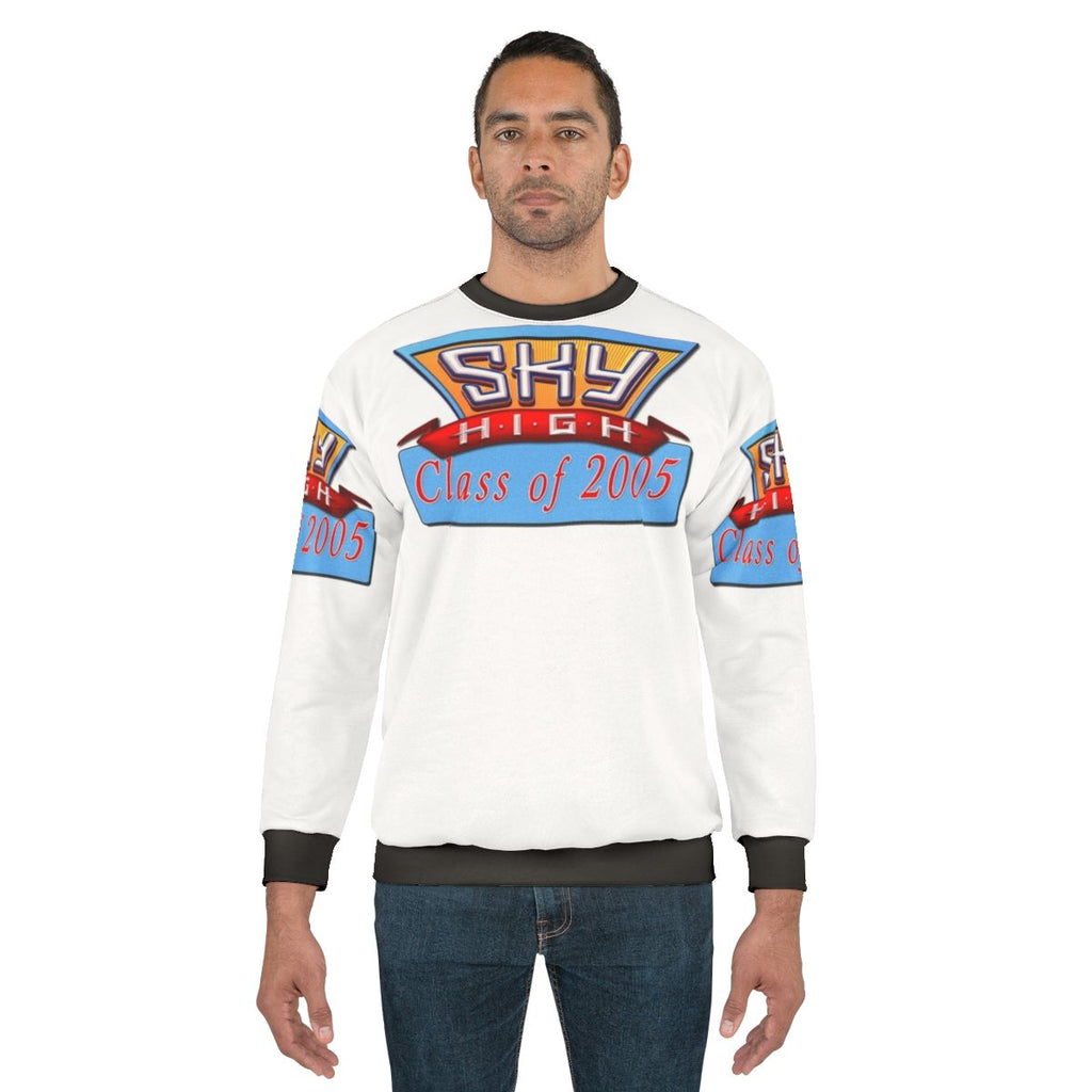 Sky High Alumni Sweatshirt featuring Disney's Superhero School characters