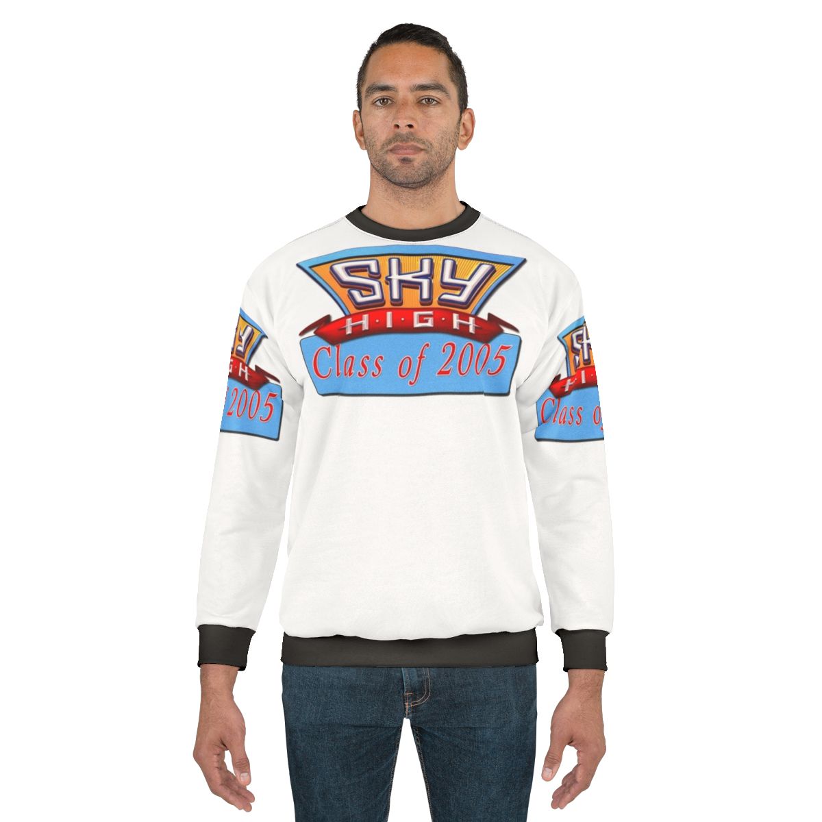 Sky High Alumni Sweatshirt featuring Disney's Superhero School characters
