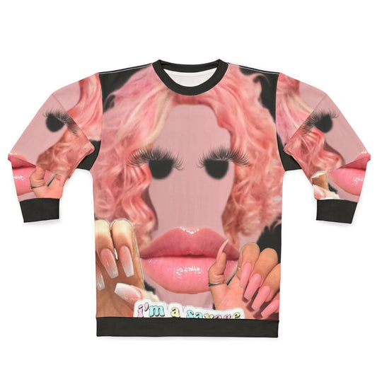 Slay Queen Graphic Sweatshirt