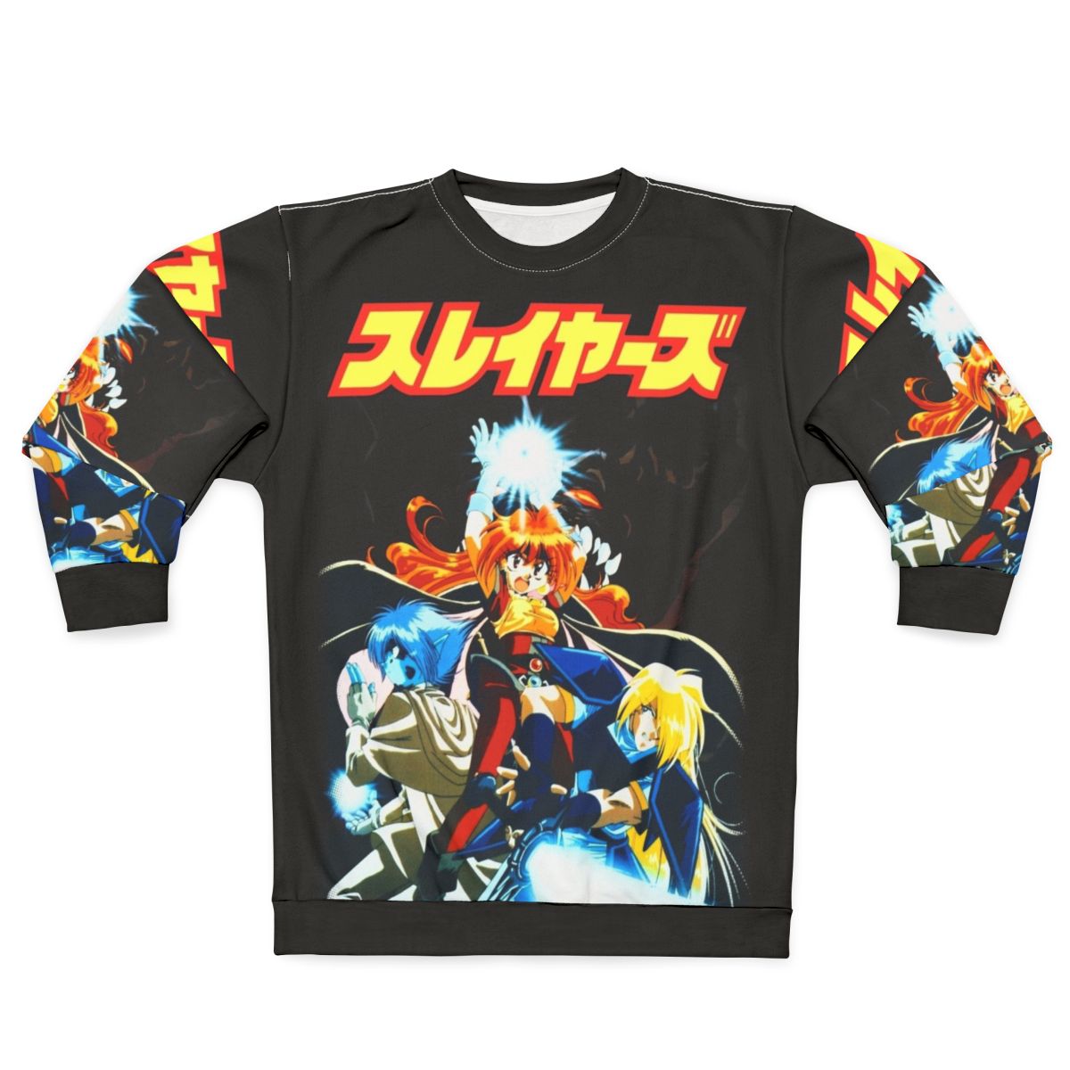 Slayers anime sweatshirt featuring Lina Inverse character
