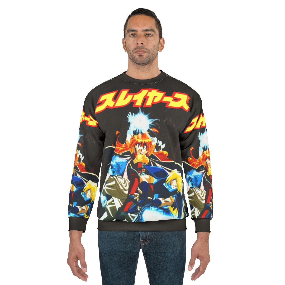 Slayers anime sweatshirt featuring Lina Inverse character