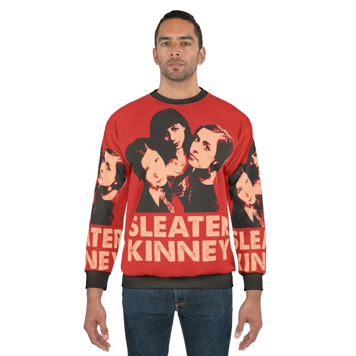 Sleater-Kinney Punk Rock Band Sweatshirt