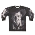 Slim Dusty Aussie Legend Black and White Retro Folk Sweatshirt