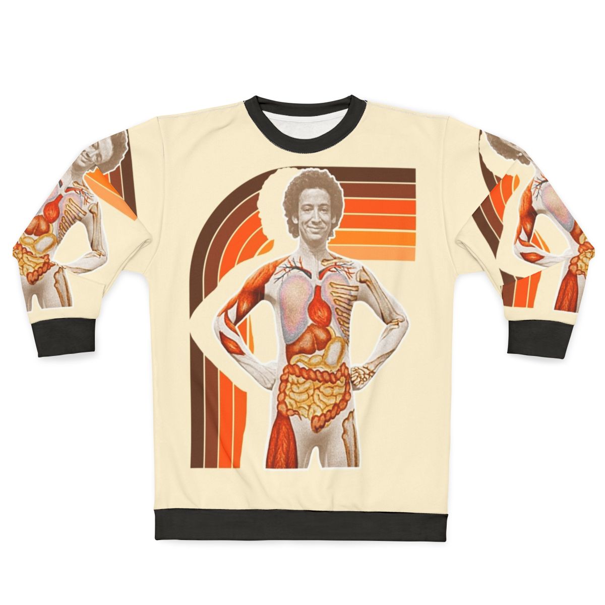 Slim Goodbody Retro 80s TV Fitness Tribute Sweatshirt