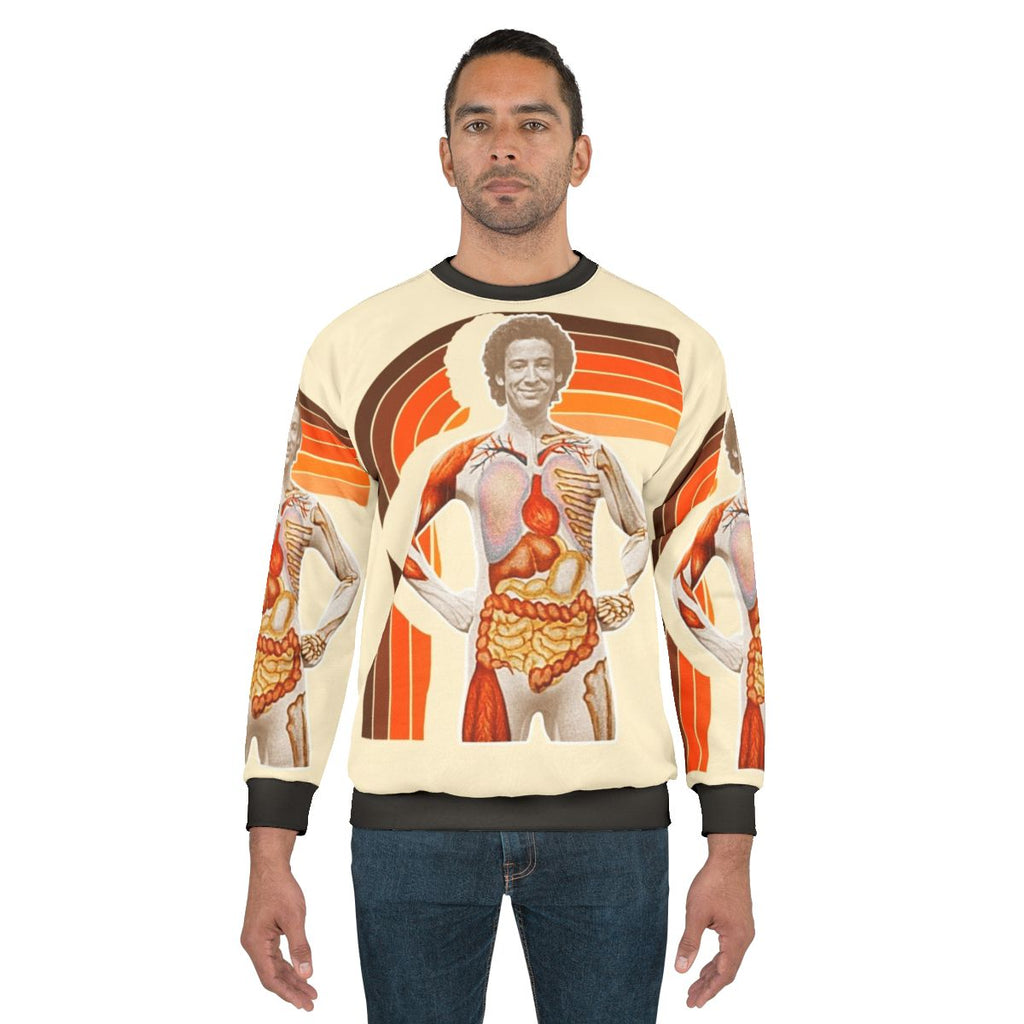 Slim Goodbody Retro 80s TV Fitness Tribute Sweatshirt
