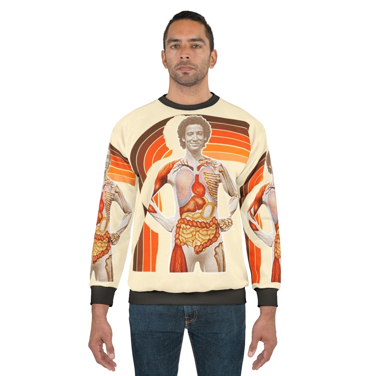 Slim Goodbody Retro 80s TV Fitness Tribute Sweatshirt