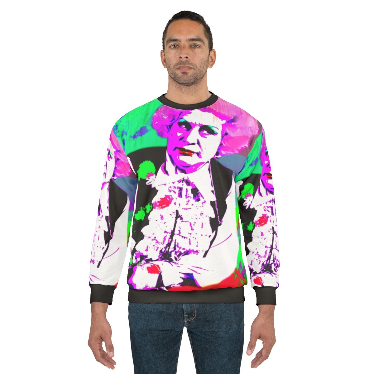 Slocombe Sweatshirt - Molly Sugden as Mrs. Slocombe in "Are You Being Served?"