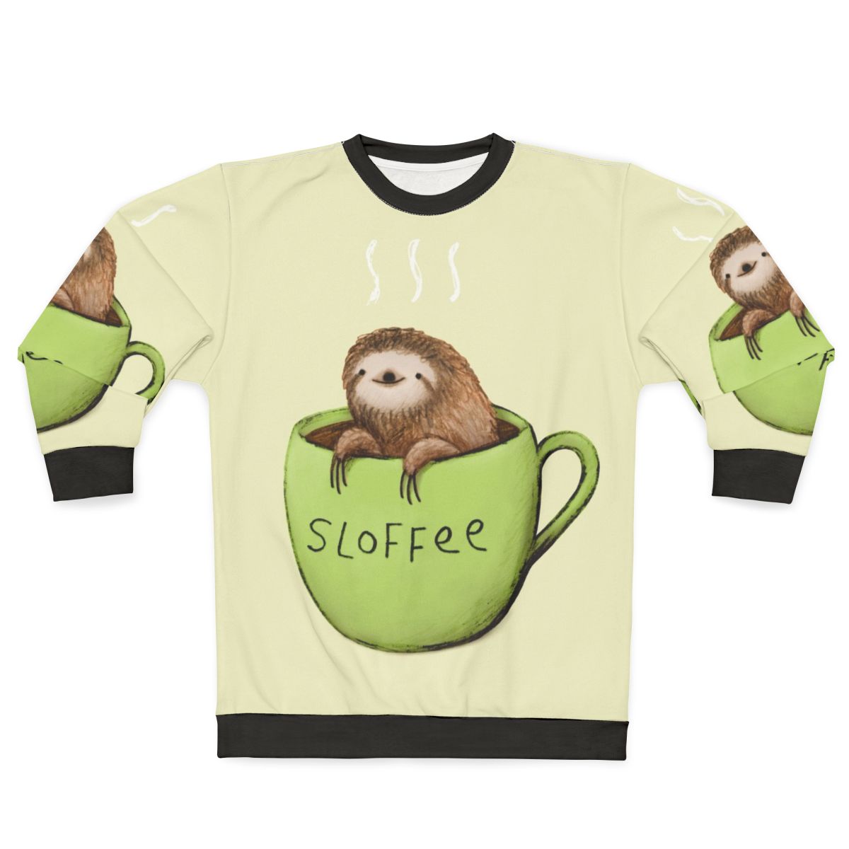 Sloffee Sloth Coffee Sweatshirt