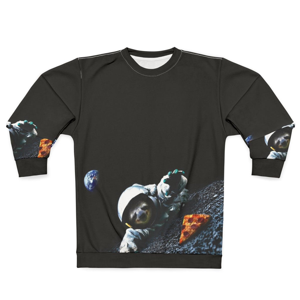 Slothstronaut sweatshirt with astronaut sloth design