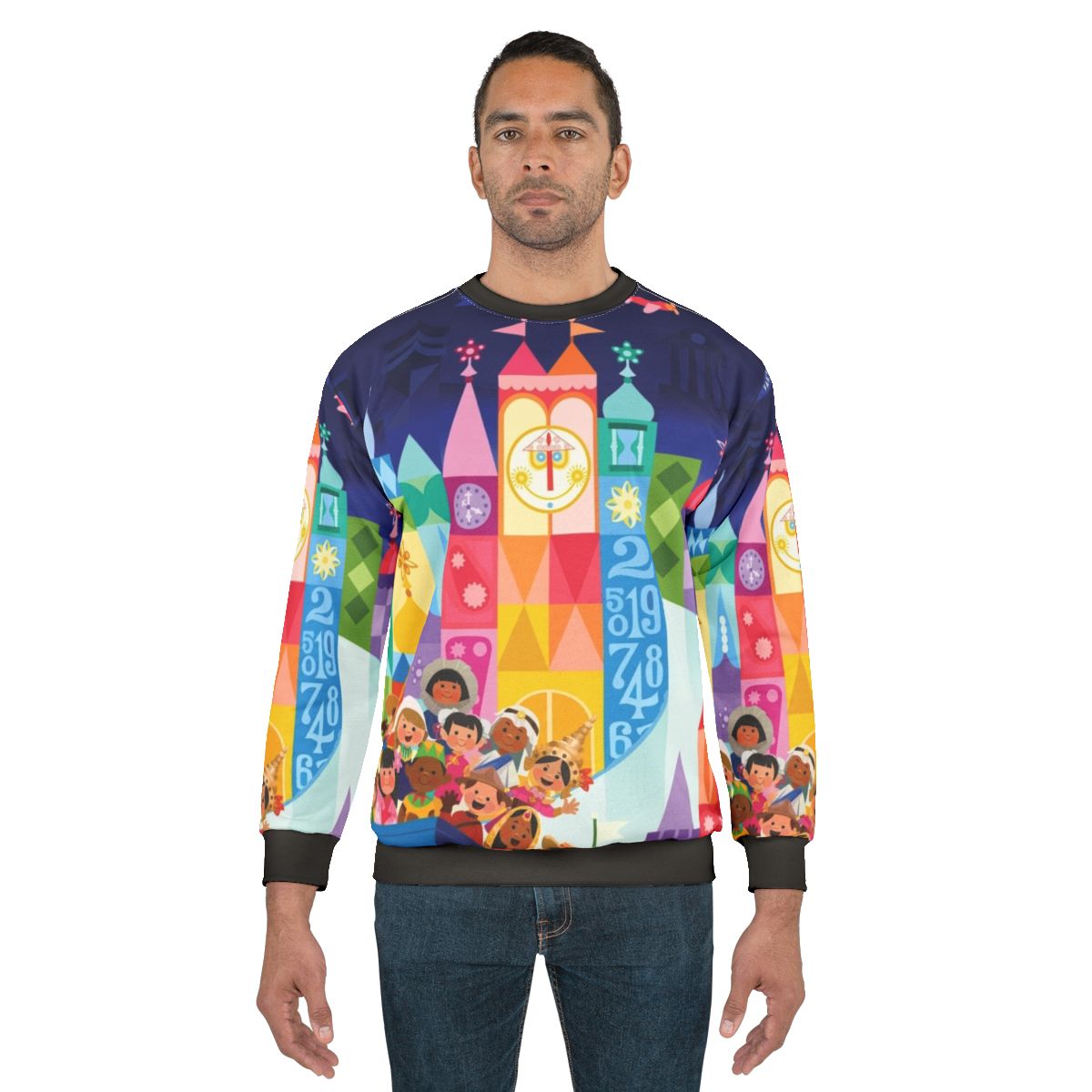 Small World Fantasyland Sweatshirt featuring a whimsical and magical design for children