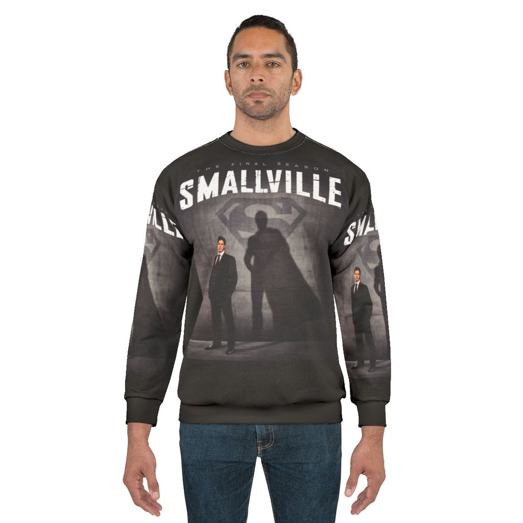 Smallville Logo DC Comics Superhero Sweatshirt