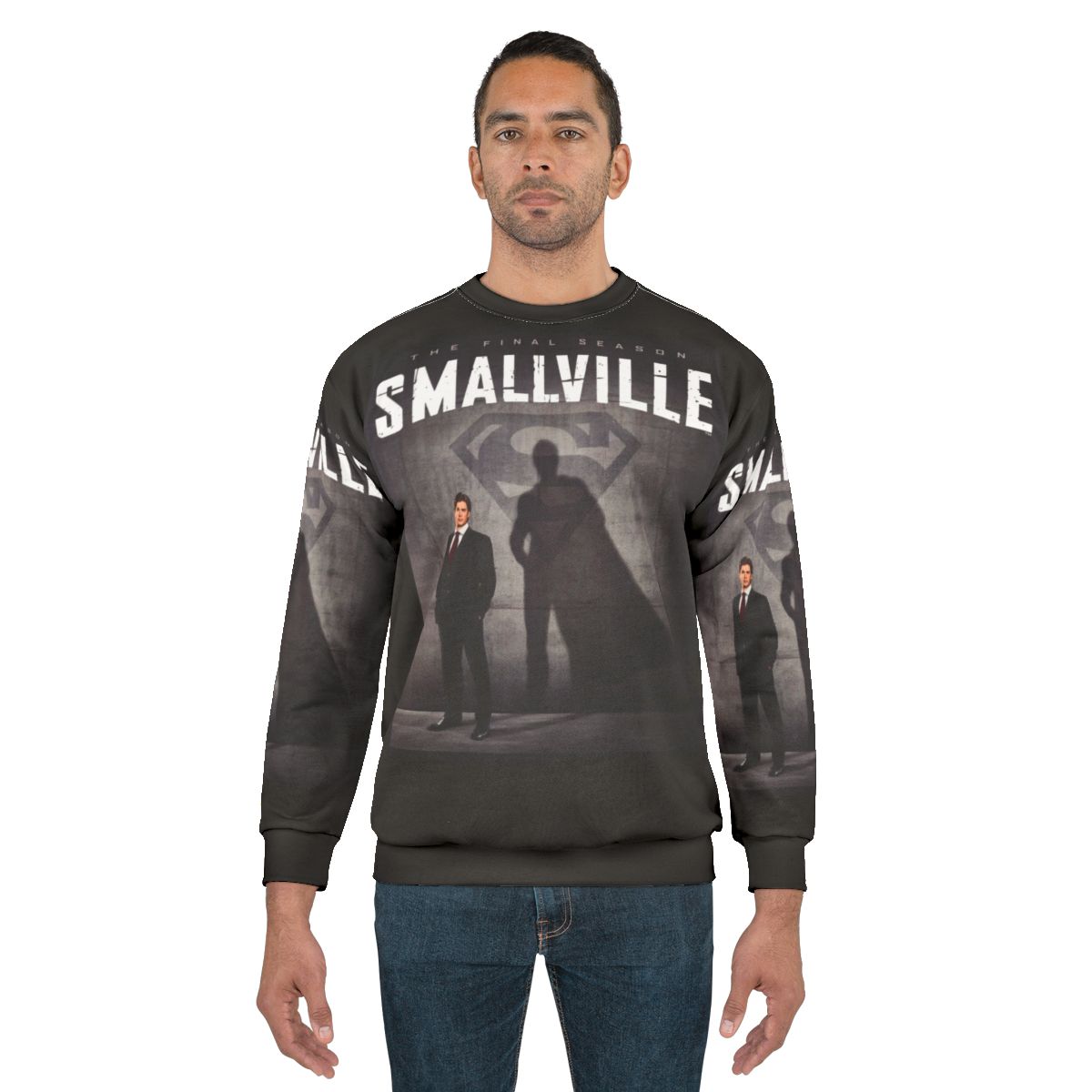 Smallville Logo DC Comics Superhero Sweatshirt