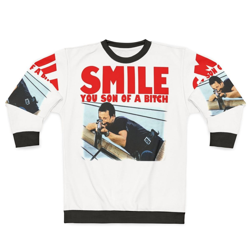 Classic Jaws "Smile, You Son of a Bitch" 80s Sweatshirt