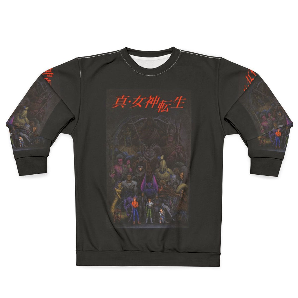 Shin Megami Tensei retro gaming sweatshirt